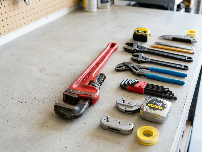 Professional plumbers in Mount Royal, NJ equipped with top-tier tools for residential and commercial plumbing services.